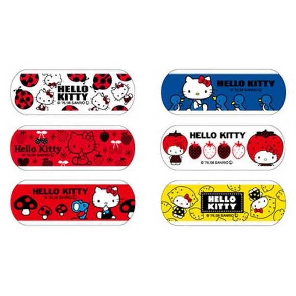 New Nichiban Careleaves Waterproof Hello Kitty Bandages - Picture 2 of 7